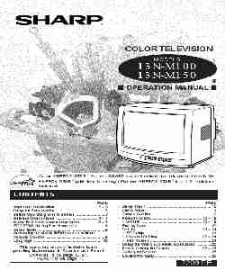 Sharp CRT Television 13N-M100-page_pdf